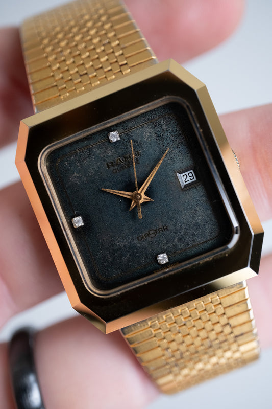 Rado Diastar | Gold, diamonds, insane patina dial